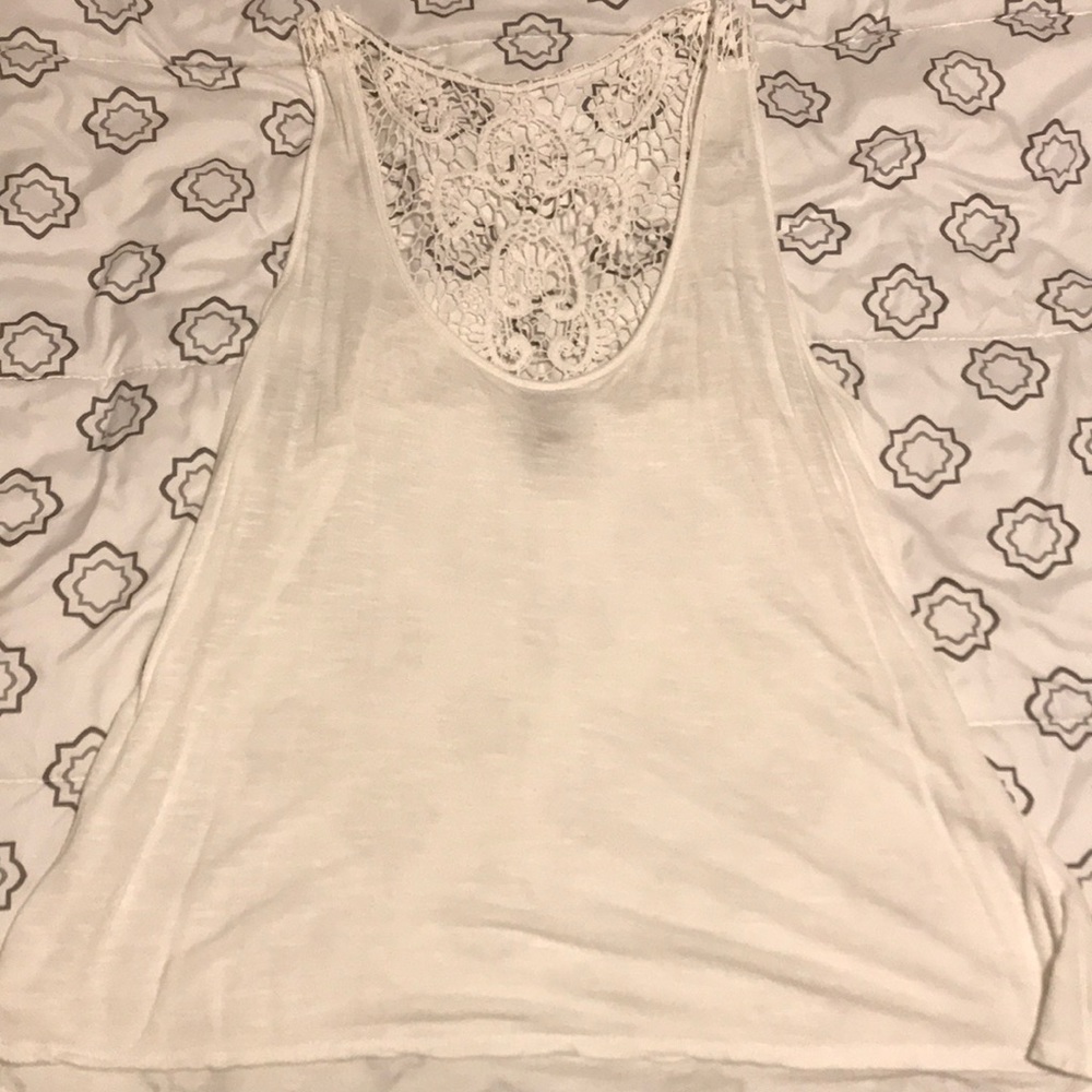 White tank top